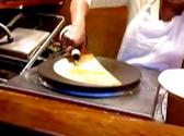 Making Crepes In Paris Street- Live Demonstration